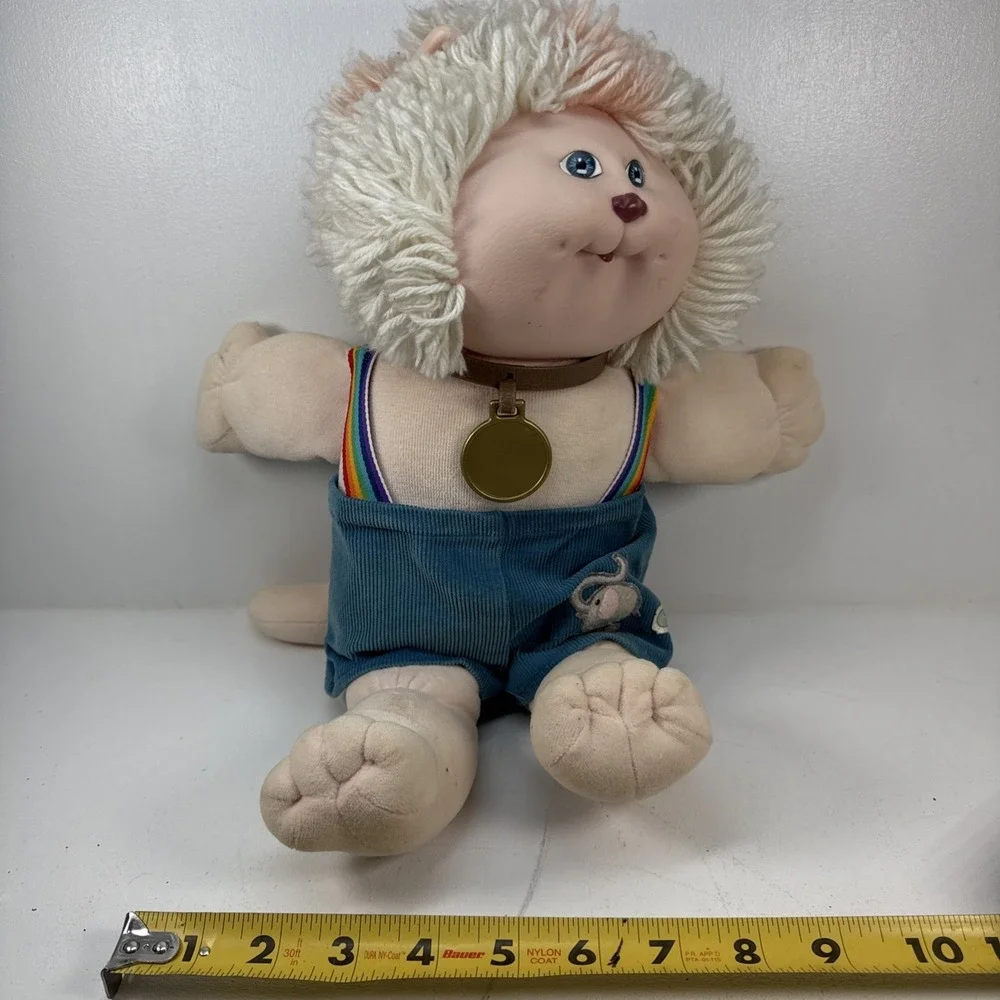 Vintage Cabbage Patch Koosas Stuffed Animal doll toy  kitty Lion Coleco‎ 1983